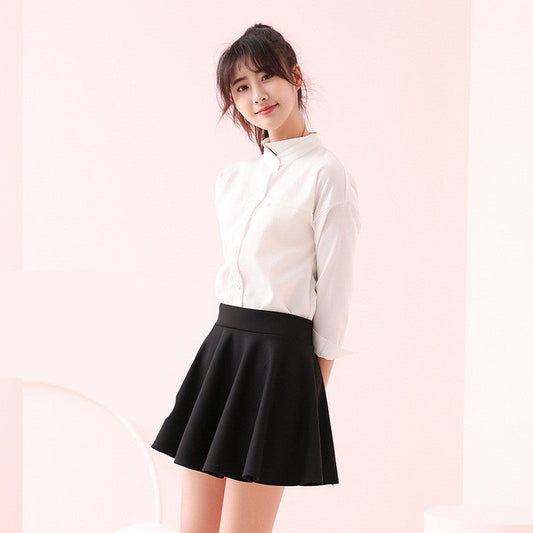 Women'S Short Skirt Summer Cotton Skirt Korean Sun Skirt A Group