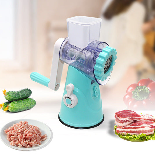 4 In 1 Home Manual Vegetable Cutter Slicer Multifunctional Round Mandoline Slicer Cheese Slicer