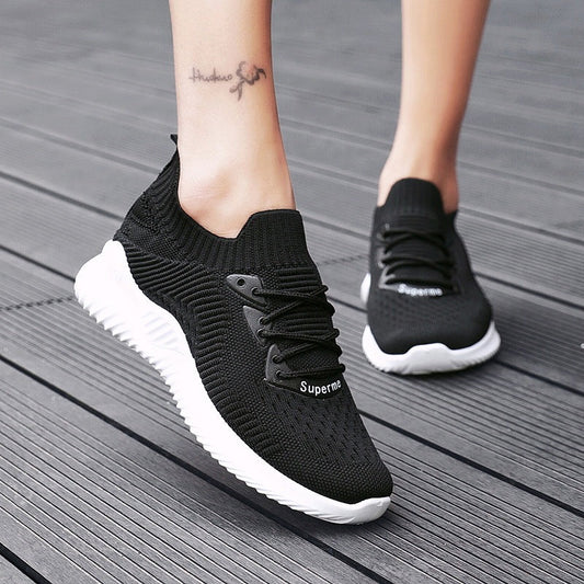 Women'S Single Shoes Soft Sole Breathable Sneakers