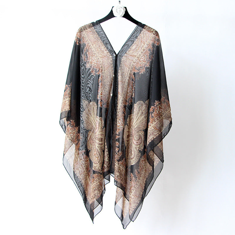 Multifunctional Magic Chiffon Sunscreen Shawl