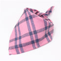 Scottish Style Spring Flannel Triangle Scarf