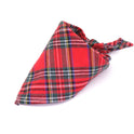 Scottish Style Spring Flannel Triangle Scarf