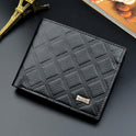 Men's Wallet Short Style Multifunctional Fashion Casual Iron Edge