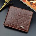 Men's Wallet Short Style Multifunctional Fashion Casual Iron Edge