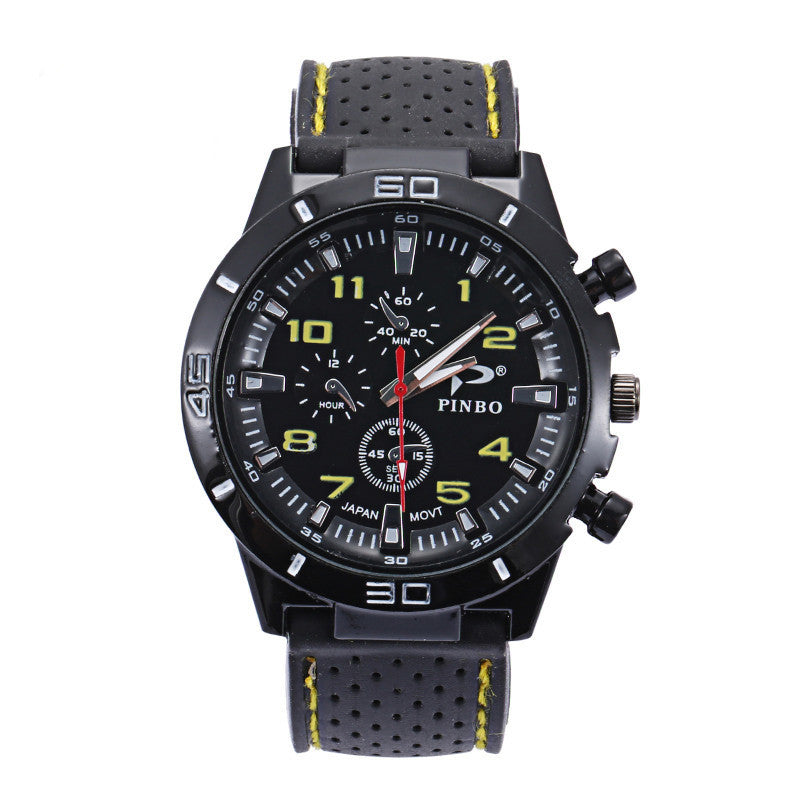Motorsport Watch Men's Fashion Sports Car Line Strap