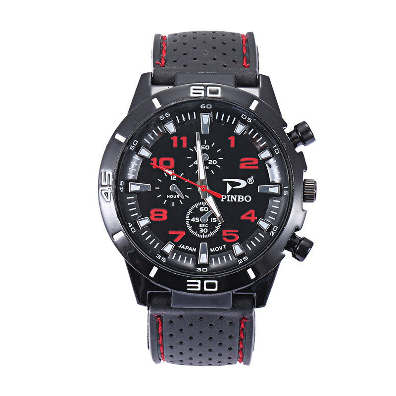 Motorsport Watch Men's Fashion Sports Car Line Strap