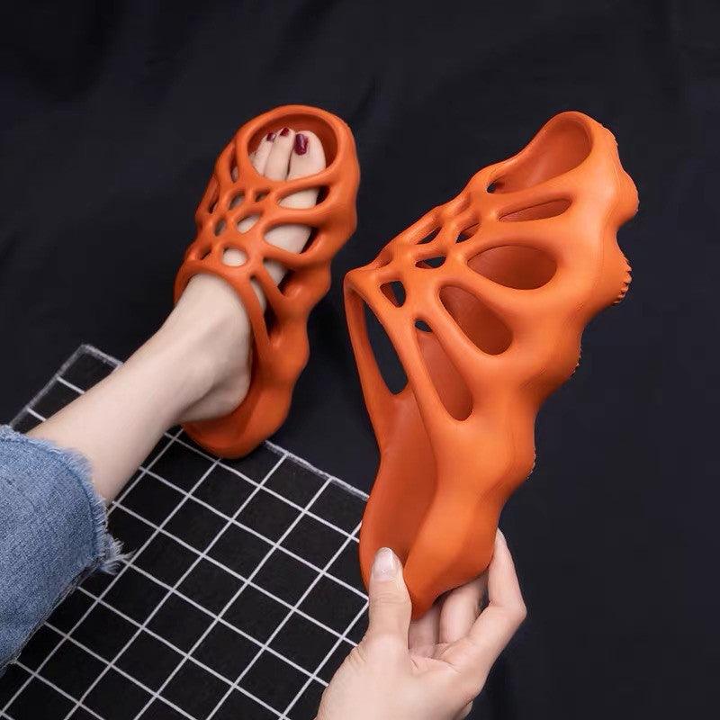 Korean Version Of Fashion Outer Shoes With Thick-soled Sandals And Slippers