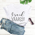 Bride To Be Print T Shirt Cross Border Round Neck Short-sleeved Women's Clothing