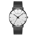 Stainless Steel Mesh Band Business Quartz Watch