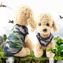 Printed Mesh Camouflage Cartoon Vest Multi-color Optional Color Dog Vest