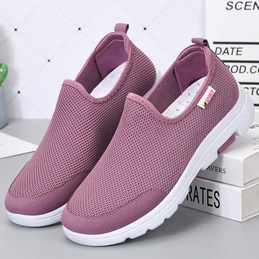 Fashionable Simple Breathable Soft Sole Sports Casual Shoes