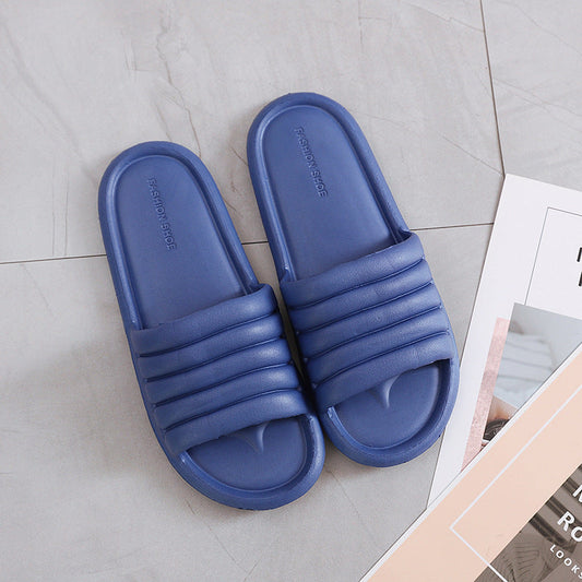 Soft Bottom Solid Color Sandals