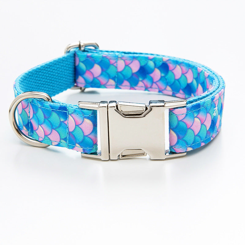 Mermaid Pet Collar Leash Dog Leash