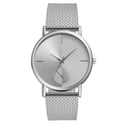 Simple And Fashionable Men's Watch Men's Watch Plastic Band Quartz Watch