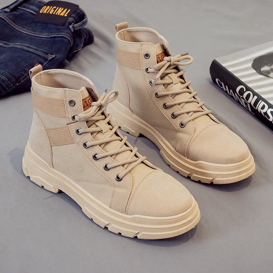 Desert Tide Shoes Breathable Canvas Men's Shoes