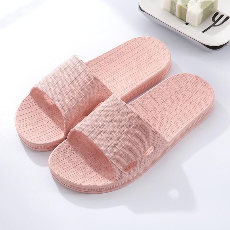 Slippers men's summer indoor home couples non-slip thick-soled bathroom bathing household soft-soled deodorant sandals and slippers men