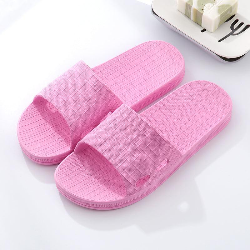 Slippers men's summer indoor home couples non-slip thick-soled bathroom bathing household soft-soled deodorant sandals and slippers men