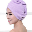 Women's Hair Dryer Cap, Absorbent Dry Hair Towel