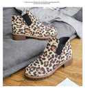 Leopard print elastic for women's shoes