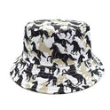 Versatile Geometric Graffiti Retro Fisherman Hat