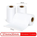 Paper Thermosensitive 57 30mm Printing Wrong Paper 3 Rollsbox