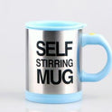 Automatic Stirring Glass Lazy Electric Mug Stainless Steel Electric Rotating Coffee Cup