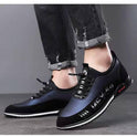 Men's Casual Shoes Fashion Slip-on Leather Shoes