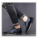 Men's Casual Shoes Fashion Slip-on Leather Shoes