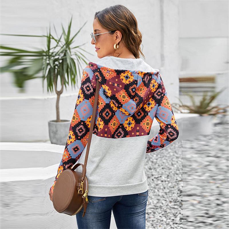 Long-sleeved Women's Simple Style New Half Cardigan Pullover Casual Fashion Women's Sweater