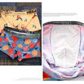 Printed Boxer Men's Underwear National Fashion Sports
