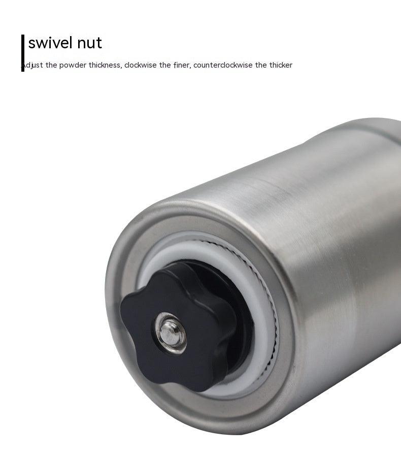 Coffee Machine Hand-cranked Household Coffee Bean Grinder Stainless Steel Small Manual Pulverizer