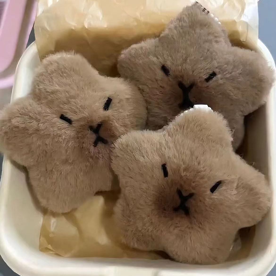 Backpack Plush Hang Decorations Keychain