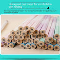 Basswood High-end Thermal Transfer Pencil Six Angle Rod Pencil