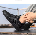 Men's Fly Woven Mesh Shoes Soft Sole Sneakers