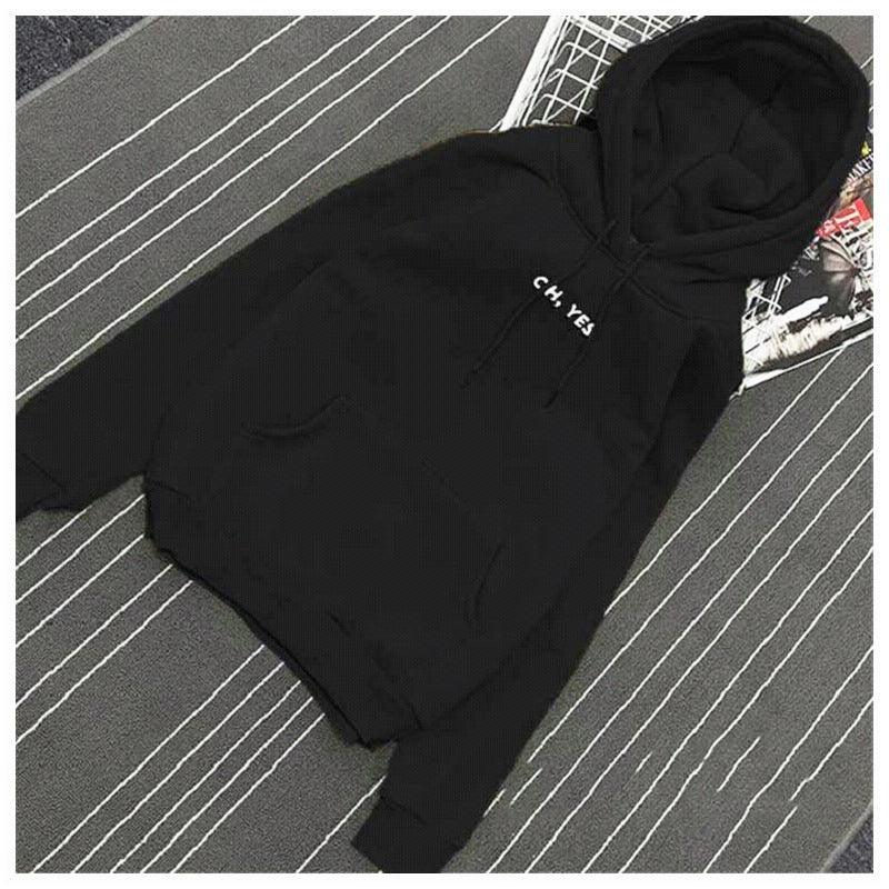 Hooded sweater women loose