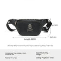 Men's Street Rivet Small Shoulder Crossbody Bag