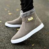 Winter snow boots short boots high-top men's shoes