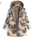winter Amazon WISH European and American new women's clothing hooded plush shirt plush jacket