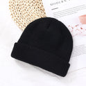 Autumn And Winter Warm Landlord Hat Melon Skin Women Retro Knitted Hat