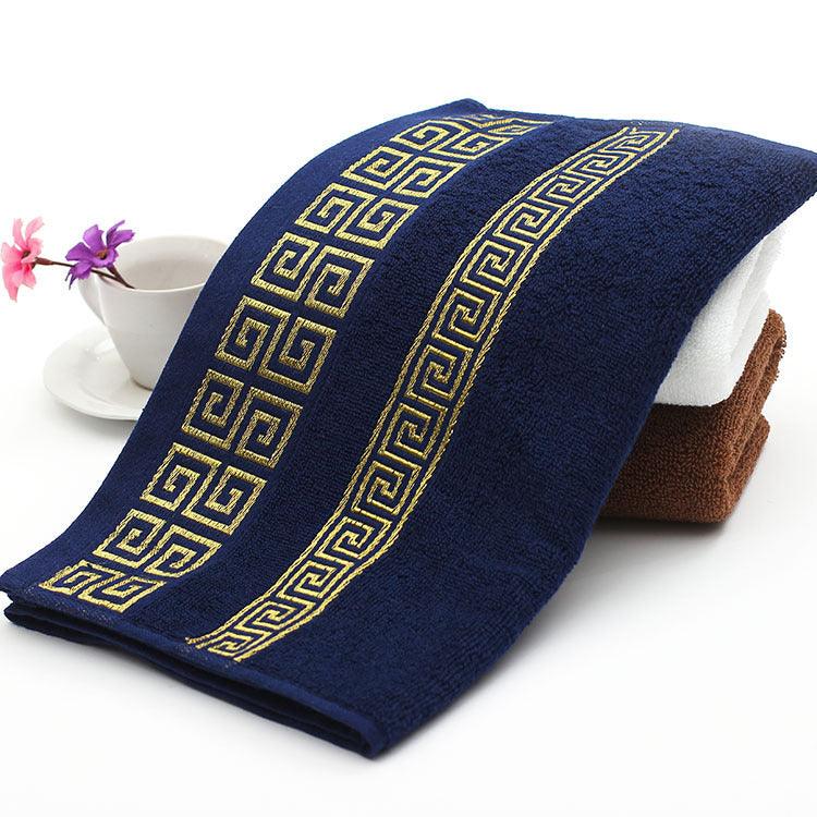 Men's Minimalist Dark Towel Gift Box Set