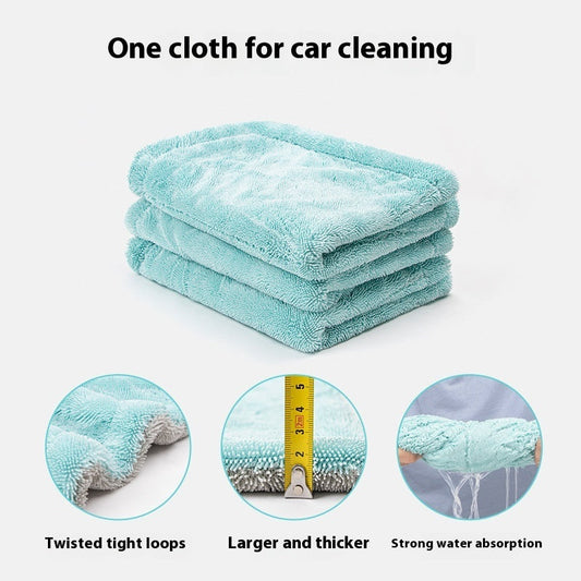 Dedicated For Car Cleaning Absorbent Microfiber Multifunctional Thickening Towel