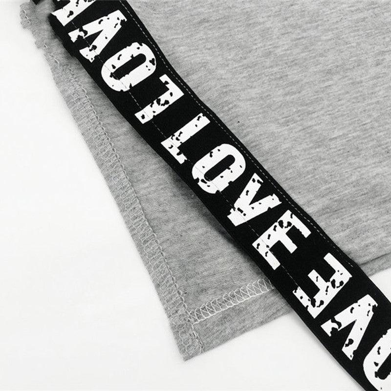 Split hip waist skirt