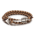 Retro Men's Multi-layer Hand Weaving Bracelet