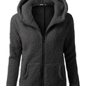 Women's Fashion Jacket Hooded Sweater Sweater