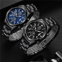 Quartz Watch Steel Band Men's Watch Luminous