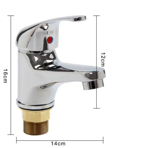Basin Sink Mixer Taps Waterfall Single Lever Bathroom Mono Cloakroom Tap Fixings
