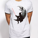 Plus Size Jedi Print Comic Short Sleeve