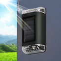 2Pcs Solar Powered Wall Lights Led Super Bright Door Fence Outdoor Garden Lamp