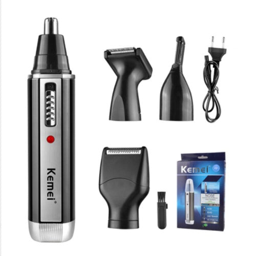 Mens 4 In 1 Rechargeable Hair Beard Eyebrow Ear Nose Shaver Trimmer Electric Kit