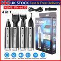 Mens 4 In 1 Rechargeable Hair Beard Eyebrow Ear Nose Shaver Trimmer Electric Kit